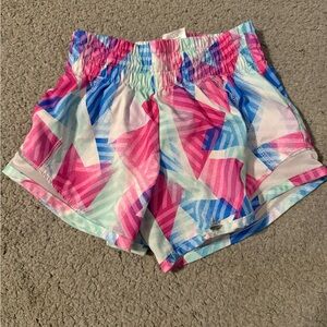 Athletic Kids Multicolor Geometric Shorts 4T
